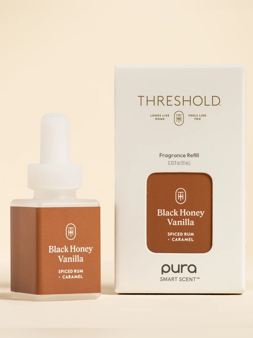 Pura Black Honey Vanilla Fragrance Refill - Threshold, NEW
